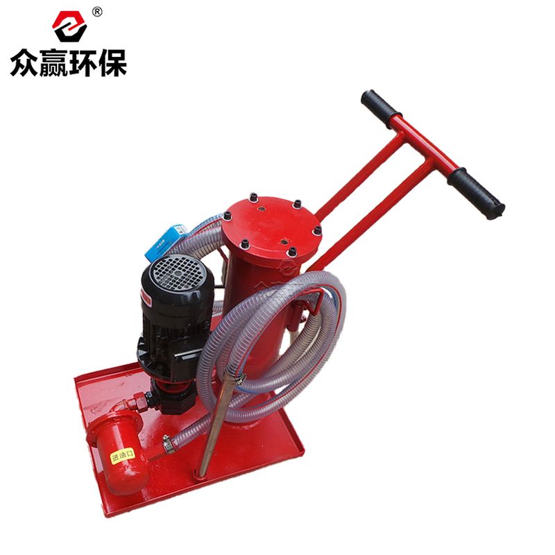 俄罗斯专享会官网环保LUCA-16滤油车手推式滤油车液压油滤油机