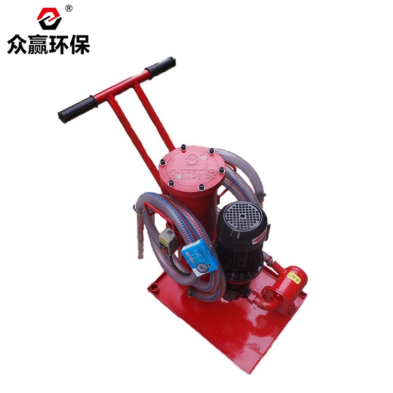 俄罗斯专享会官网环保LUCA-40滤油车手推式滤油车液压油滤油机